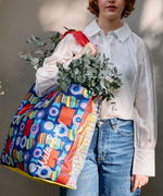 Load image into Gallery viewer, Red &amp; Yellow Insulated Carry Bag
