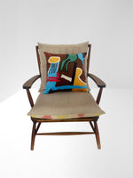 Load image into Gallery viewer, Abstract cushion cover (Velvet)
