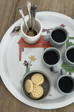 Load image into Gallery viewer, The home I inhabit Tray Round
