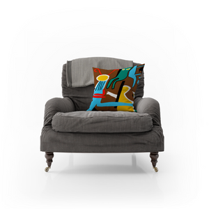 Abstract cushion cover (Velvet)