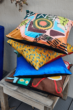 Load image into Gallery viewer, Oils Cushion Cover (Velvet)
