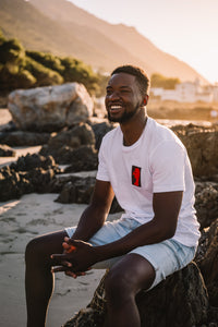 Bird on Nose White Premium T-Shirt