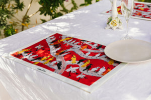 Birds in a tree placemat