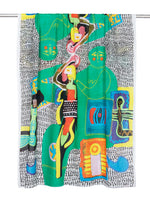 Load image into Gallery viewer, Mother of the Tribe Cotton Sarong / Shawl
