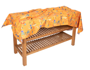 Zesty Orange Tablecloth