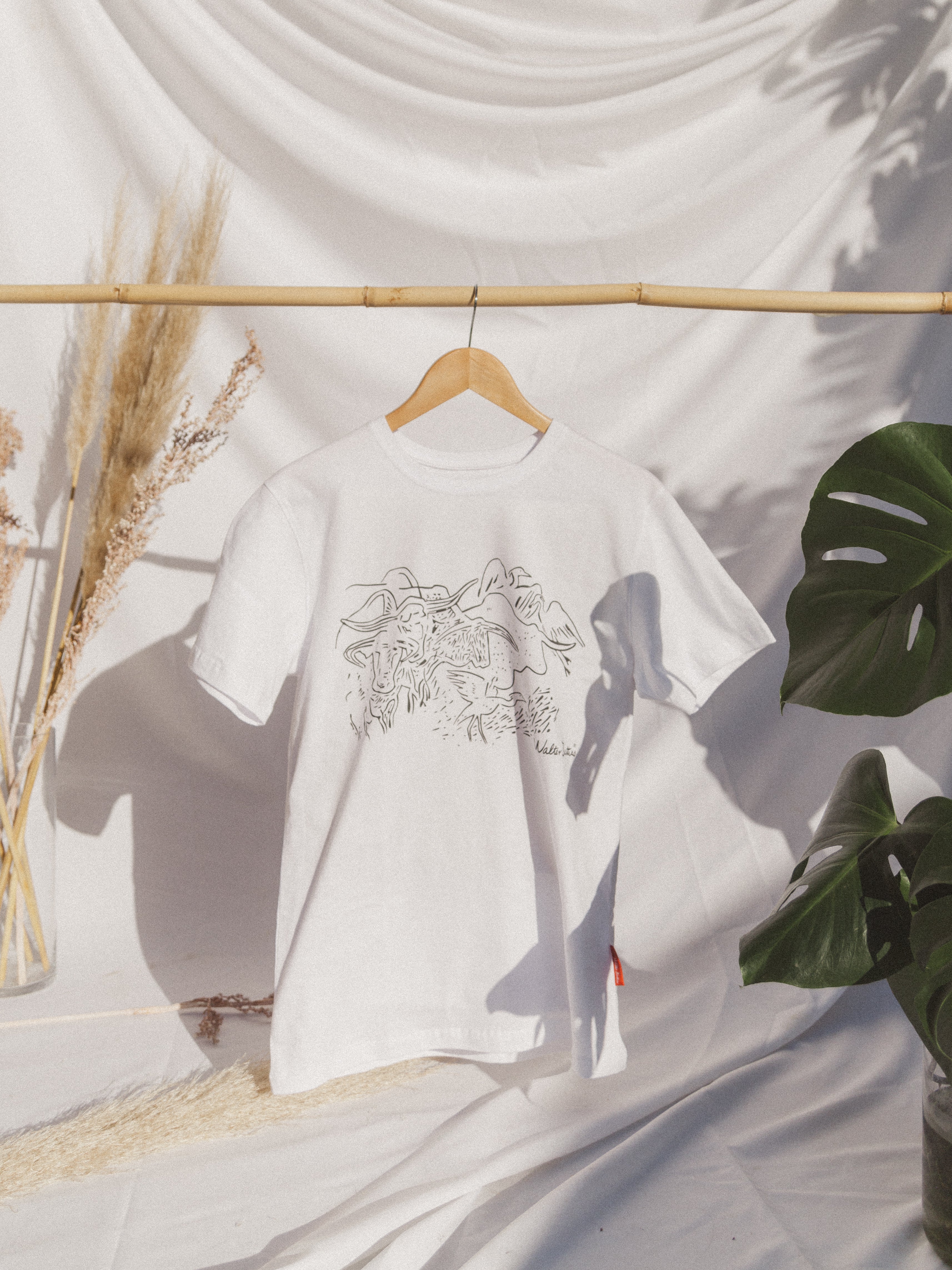 Buffalo on White Original T-Shirt