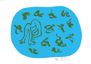 Blue Sketch (Untitled 2)