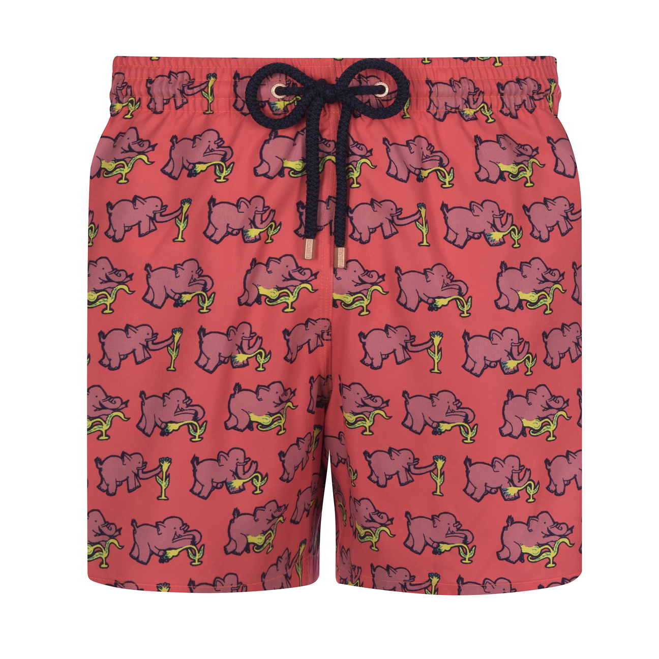 Limited Edition Wally's Wangle by Walter Battiss | Coral / Swim Shorts