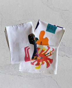 Masks Napkin & Dishtowel