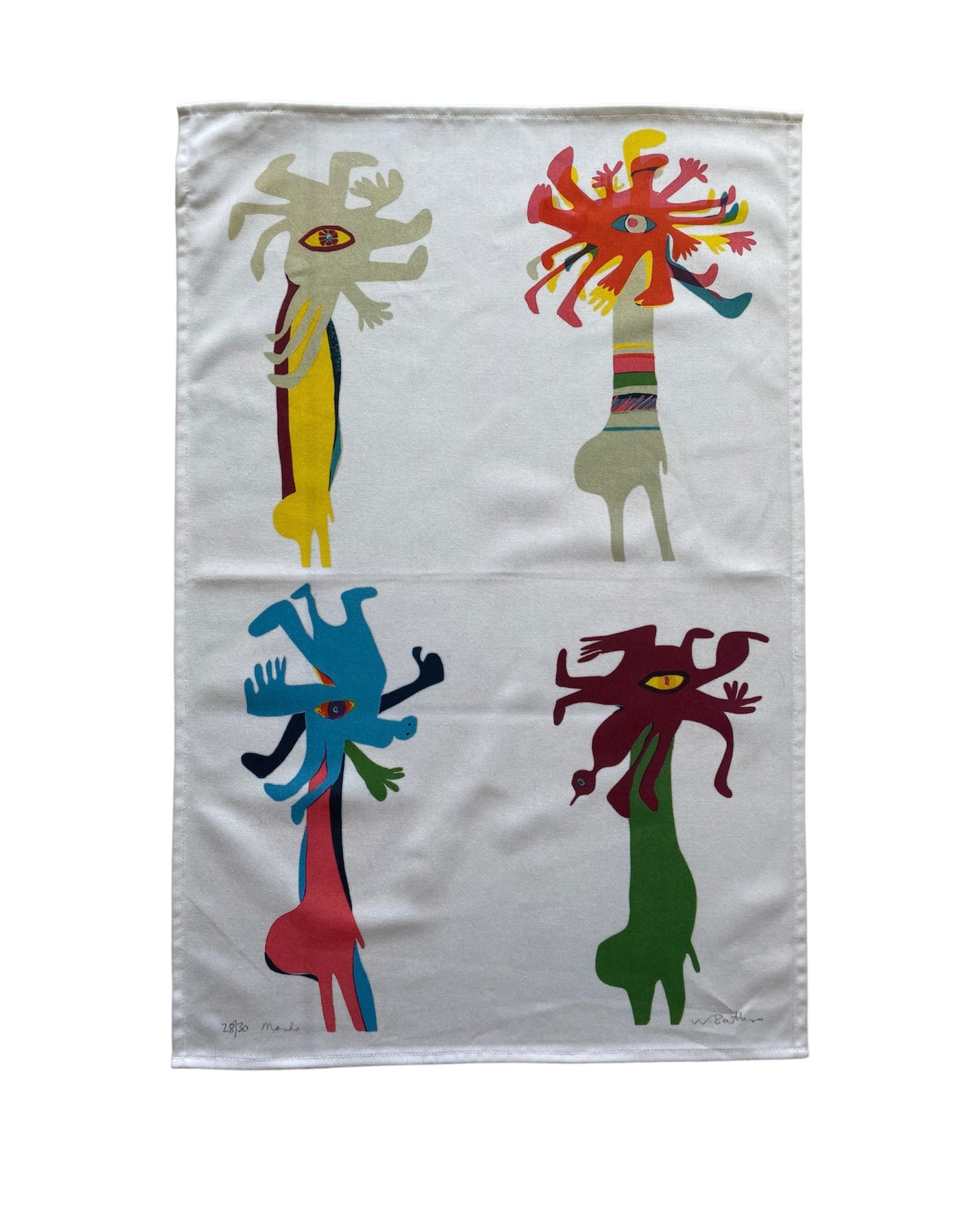 Masks Napkin & Dishtowel