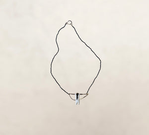 Girl with Rope: Faceted Spinel Beads - Necklace